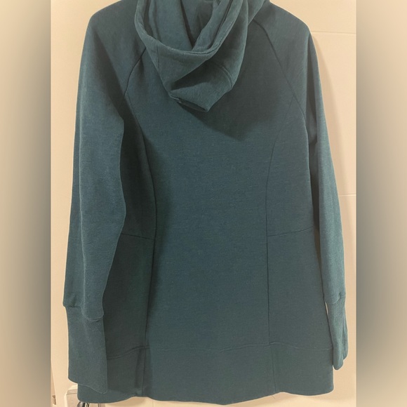 mondetta velour full length zip up hoody - Picture 2 of 2